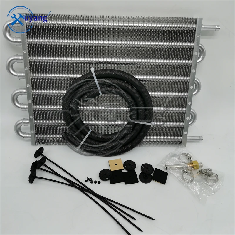 Auto Transmissão Oil Cooler, 6 Pipes, JF011E, RE0F10A, F4A232, Strength Oil Radiator para Hyundai, Mitsubishi, Nissan, Acessório