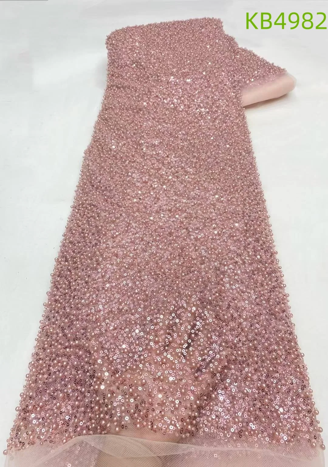 الأفريقي الأرجواني أرجواني ثلاثية الأبعاد زهرة مطرز الترتر أقمشة الدانتيل الخرز تول أقمشة الدانتيل المطرزة أقمشة الدانتيل للخياطة KB4982