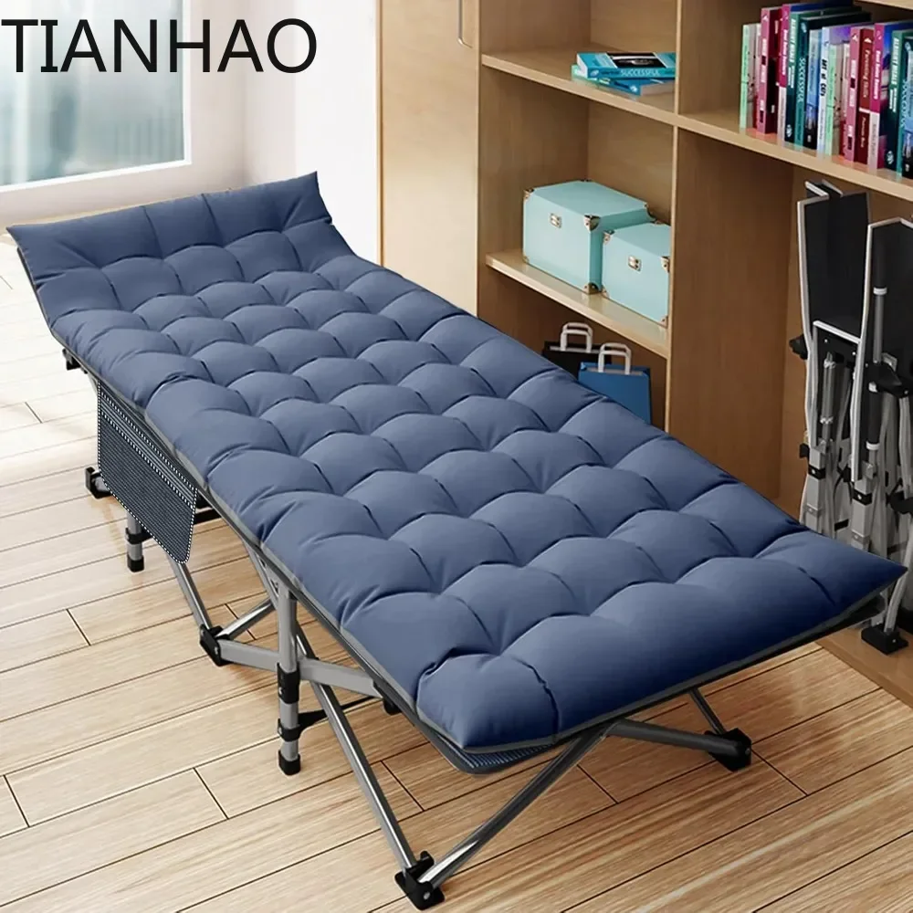 Folding Camping Cot with Mattress, 2 Pack Heavy Duty Folding Cot for Adults, Portable Sleeping Cot Bed Adults Outdoor Bedwith