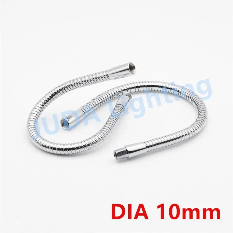 

high quality flexible metal gooseneck M10 hose for table lamp lighting accessories