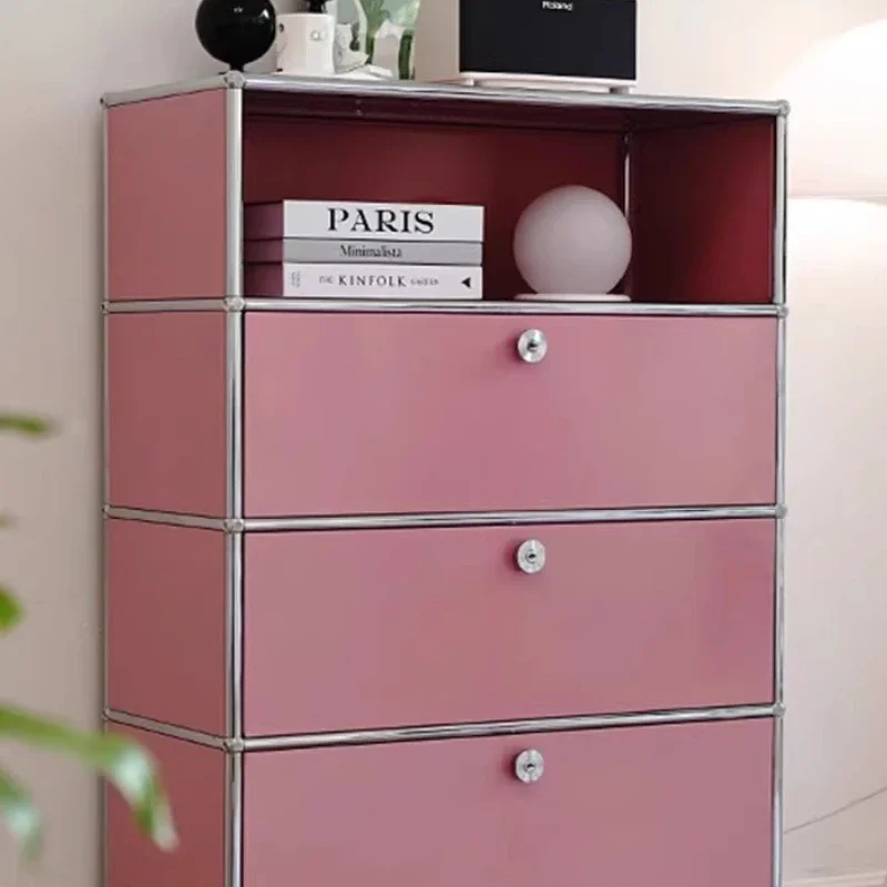 Module Luxury Kitchen Cabinet Storage Locker Cabinet Shelf Multipurpose Dresser Living Room Cabinets Shelves Bedroom Interior