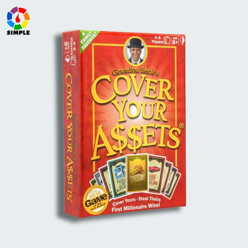 

Grandpa Beck’s Cover Your Assets Card Game