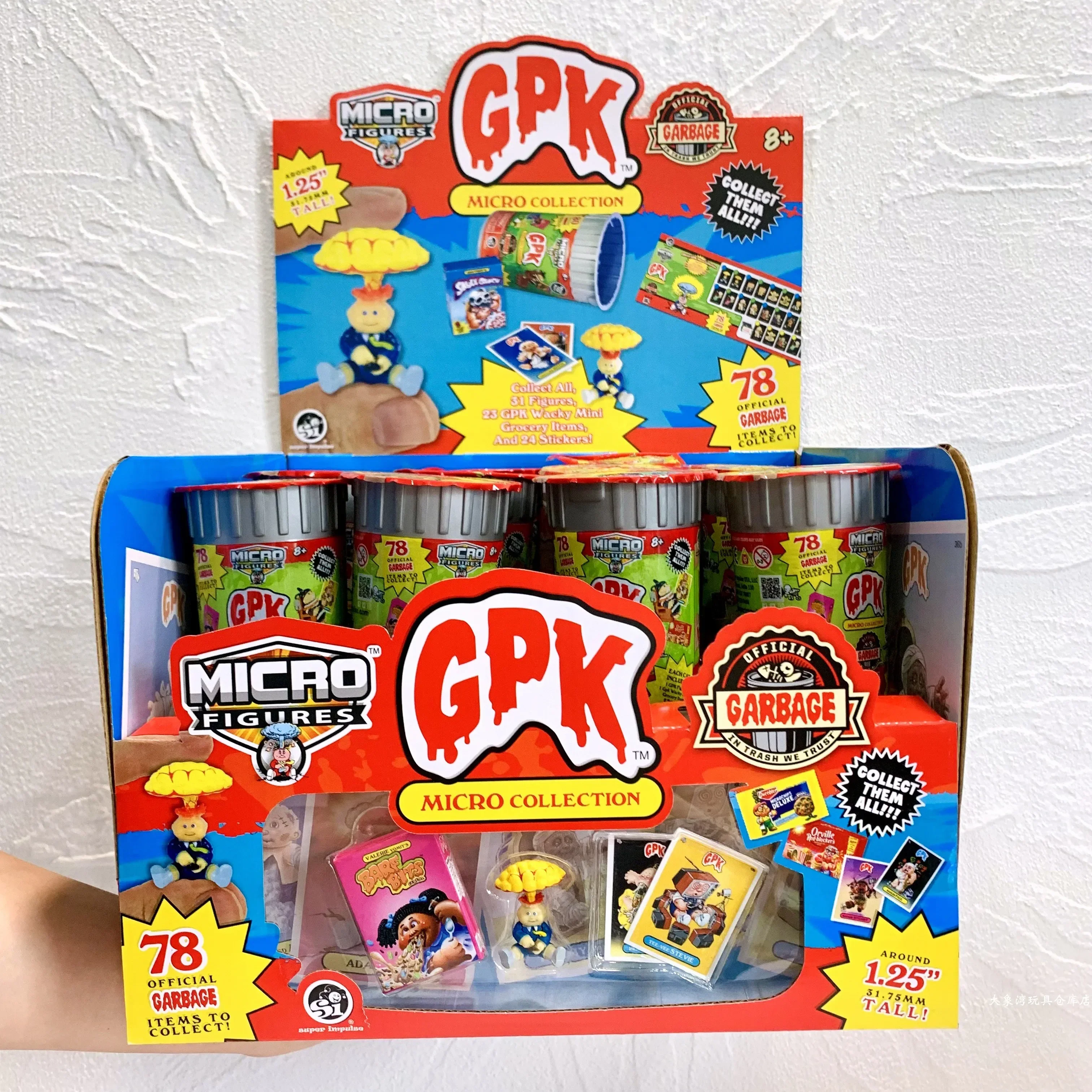 

Micro Figures GPK Garbage Pail Kids Blind Box Mini Doll Gifts Toy Model Anime Figures Collect Ornaments