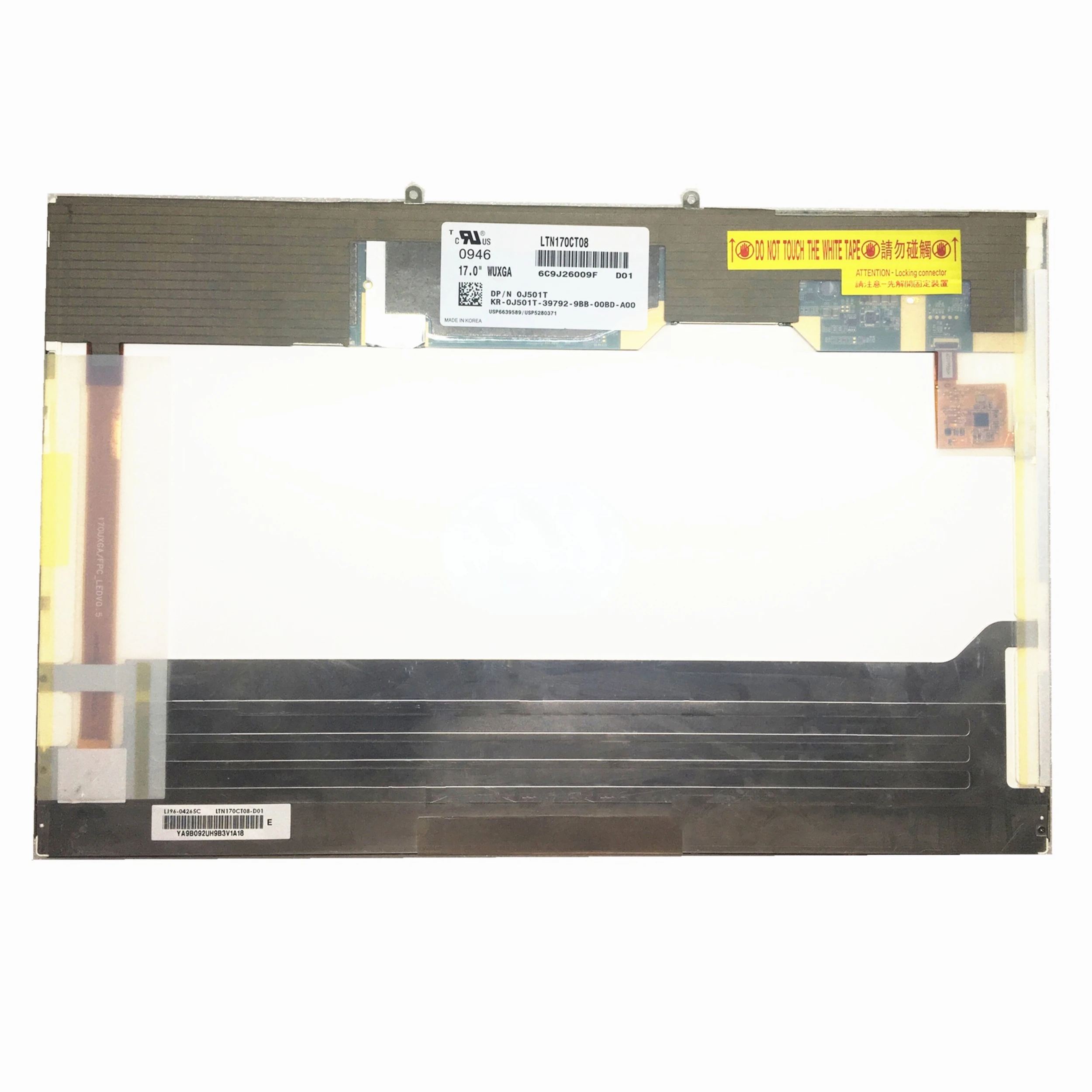 

LTN170CT08 LTN170CT08-D01 fit for DELL Laptop Lcd Screen Panel 1920*1200 LVDS 40pins