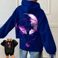 Sailor Moon Anime Women Men Hoodie Oversized Casual Streetwear Kawaii Print Pullover Sweatshirt Spring Autumn Trendy Y2k Unisex 5