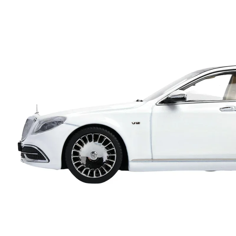 1:43 Mercedes-Benz Maybach S650 legering simulatiemodel, kindercollectie decoratief speelgoed, vakantiecadeaus voor kinderen.