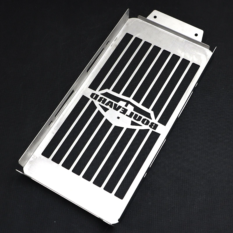 Motorcycle Radiator Protective Grille Cover Stainless Steel Cooler Protective Cover Suitable For Suzuki Avenue C50 M50 Intruder