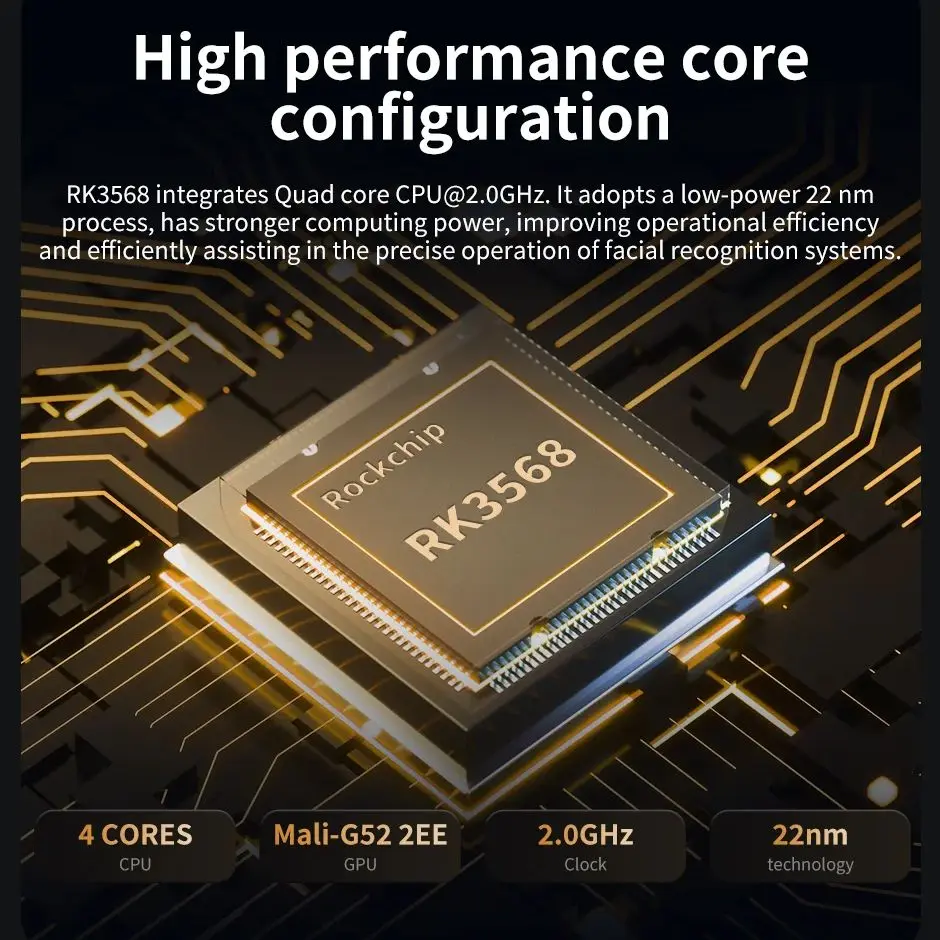 Imagem -02 - Inteligência Artificial Desenvolvimento Lpddr4 Linux Board Android para Controle de Acesso Rockchip Rk3568 Liontron Arm Motherboard 8gb