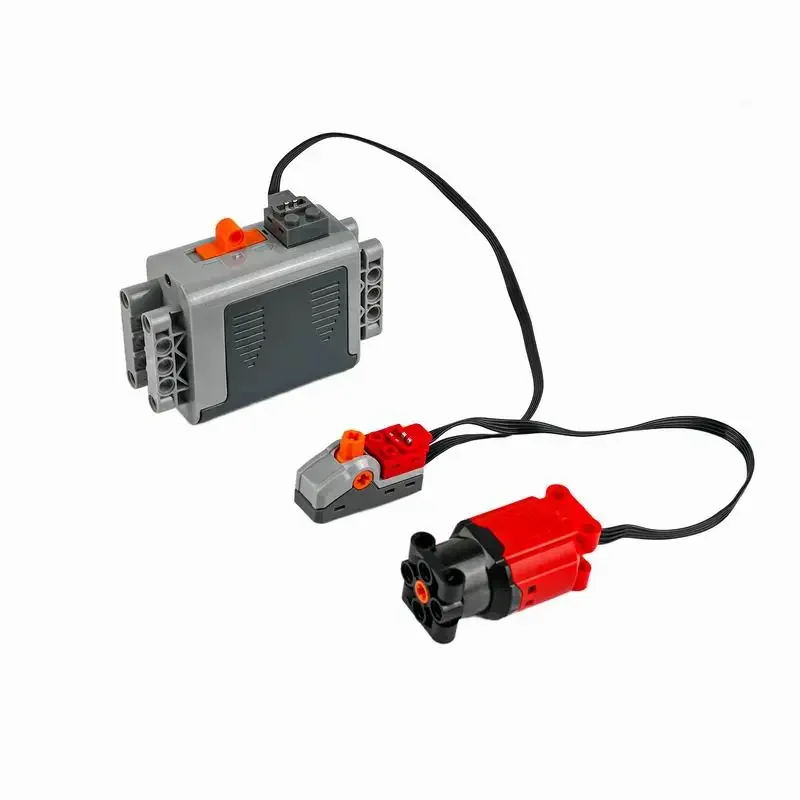 Servo de Motor L de alto par de 7,4 V para actualización de potencia de dirección de coche/camión MOC Compatible con sistemas de bloques de construcción