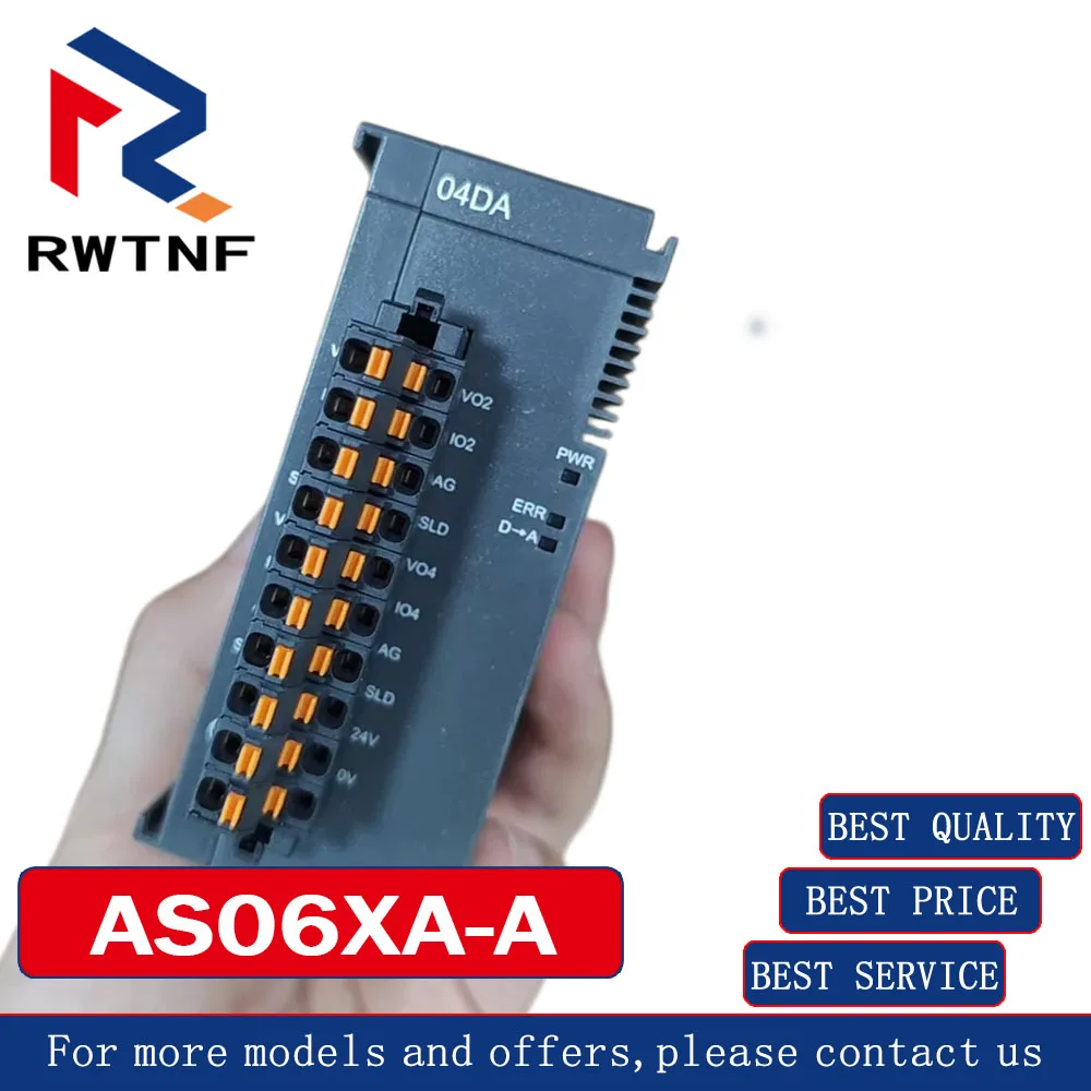 Brand New Genuine AS06XA-A Delta Analog I/O module,100% original warehouse stock