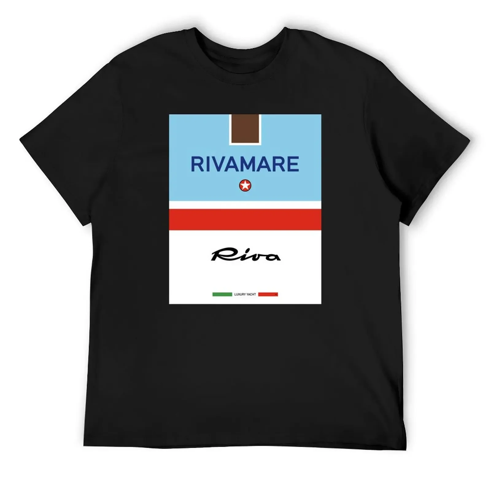 

Riva Rivamare Aquarama Riviera Luxury Yacht T-Shirt summer top anime figures for a boy oversized t shirts for men