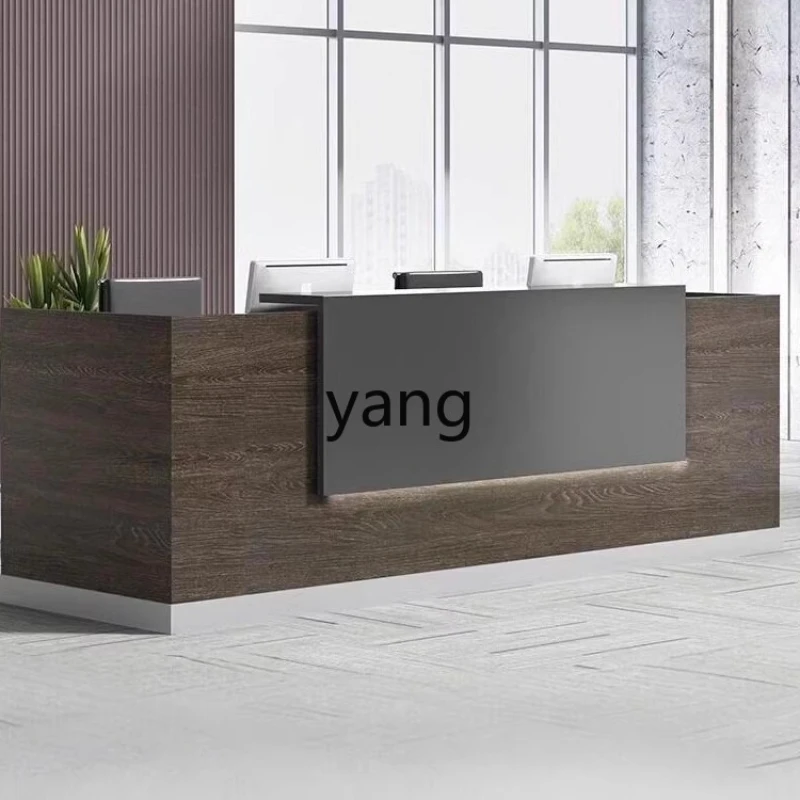 

LH office furniture cashier bar counter consultation simple company high and low front desk welcome