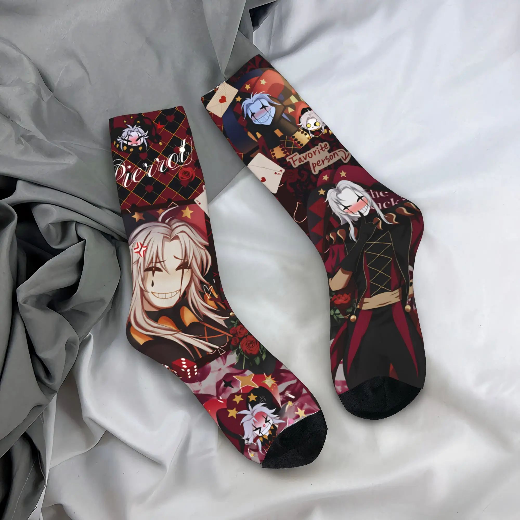 The Freak Circus Socks  Anti Slip Stockings Women Men Soft Cycling Socks Winter Leisure Pattern Socks