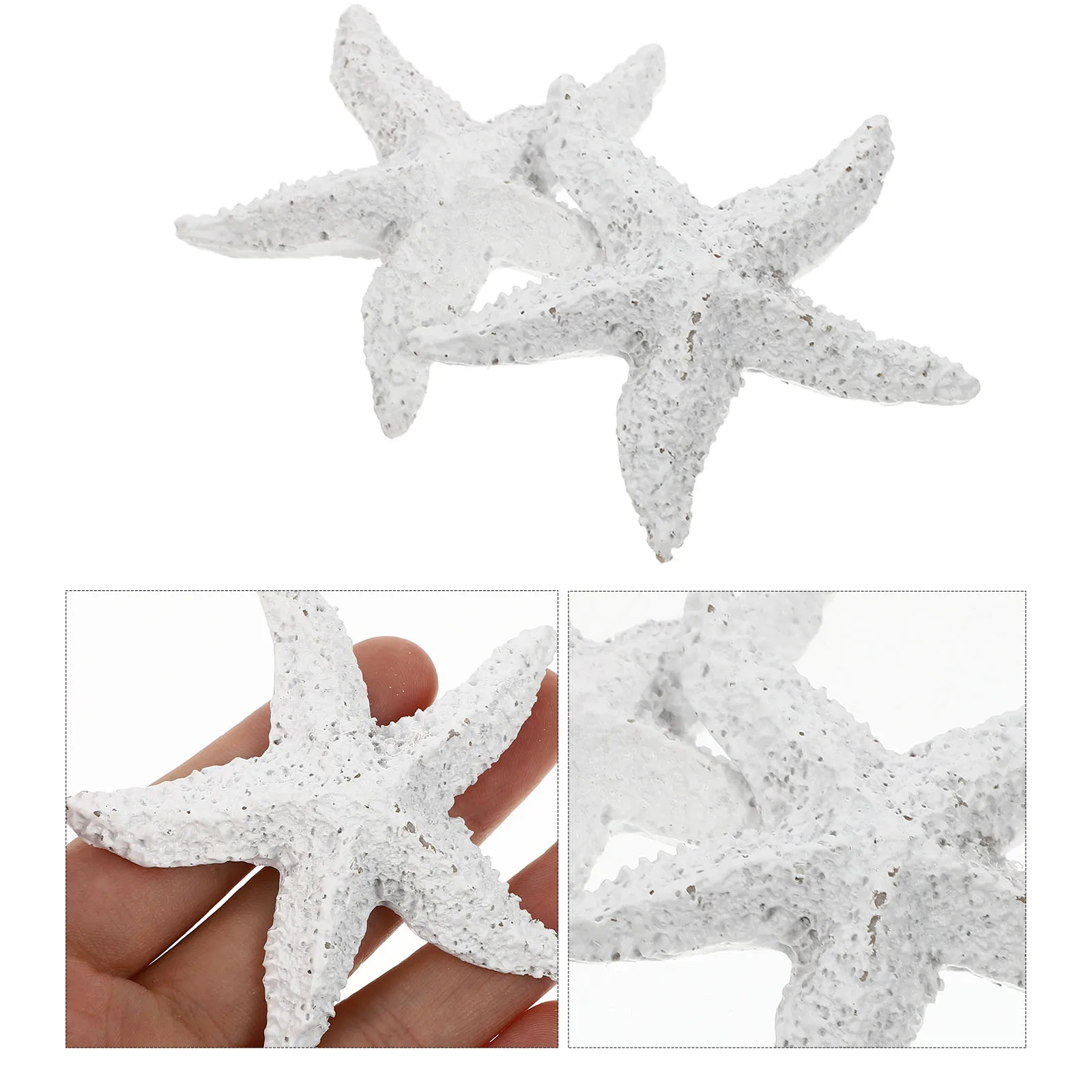 

2pcs Decorations Resin Craft Marine Animals Ornament Fish Tank Decor Aquarium Landscape Lifelike Realistic for Tank