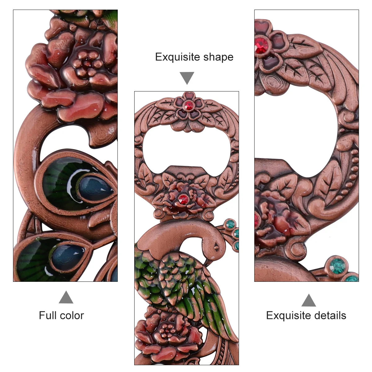 

Zinc Alloy Bottle Opener Creative Shape Unique Gifts Beer Enthusiasts Safe Easy Compact Portable Outdoor Home Hotel