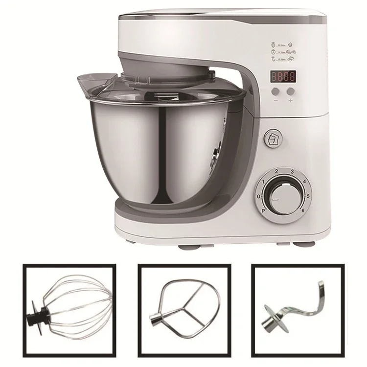 Mélangeur alimentaire Commercial multifonctionnel, Machine de Chef, Machine à pétrir la pâte automatique