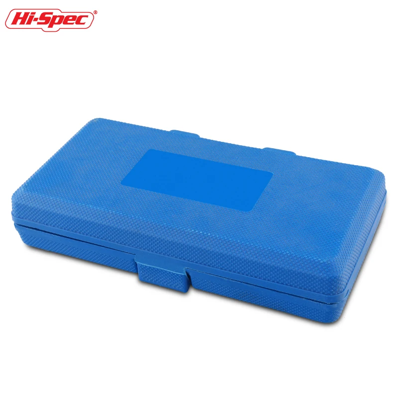 Hi-Spec 1pc Empty Blue Storage Socket Box for Many Size Short Socket Sleeve Car/Auto 1/2\