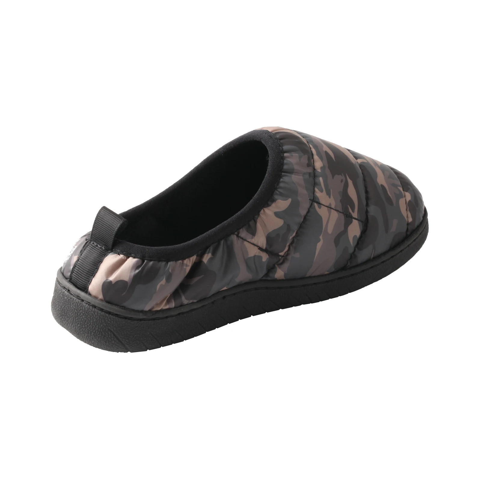 TMA EYES Classic down Cloth Cotton Slippers with Half Pack Heel  Winter Comfortable Home Footwear Men and women's plus size