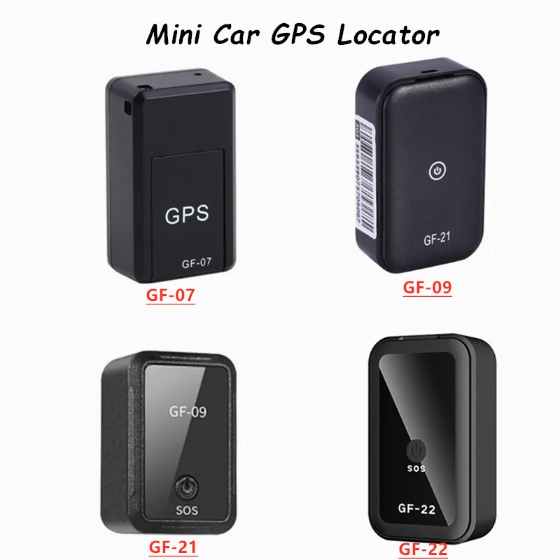 

Magnetic GF07/GF-09/GF21/GF22 GPS Tracker Device Real Time Tracking Locator Mini GPS Car Remote Control Tracking Monitor