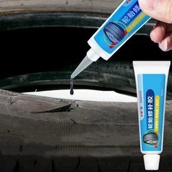 Car Tire Repair Glue Black Tyre Repair Instant Car Tire Repair Glue Liquid Professional Tire Repair Strong Adhesive Rubber Glues