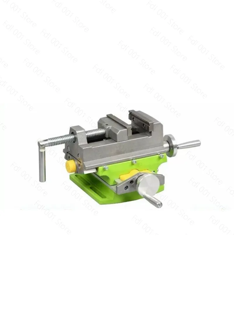 Precision Cross Slide Vise Drill Press Vise Milling Two-Way Moving Worktable Clamp Tool - view 2
