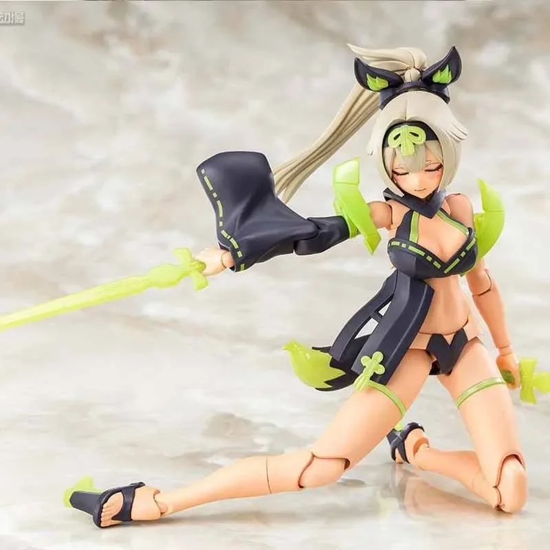 KOTOBUKIYA الأصلي MEGAMI DEVICE ASRA TAMAMONOMAE UTAGE ASRA تسعة ذيل MATSURI أنيمي عمل الشكل التجمع نموذج اللعب