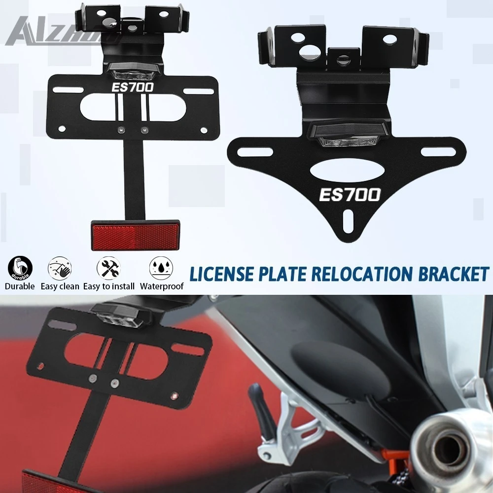 For ​Gas Gas ES SM 700 ABS 2019-2024 690 SMCR 690 Enduro R License Plate Holder Bracket Rear Tail Tidy Fender Eliminator kit