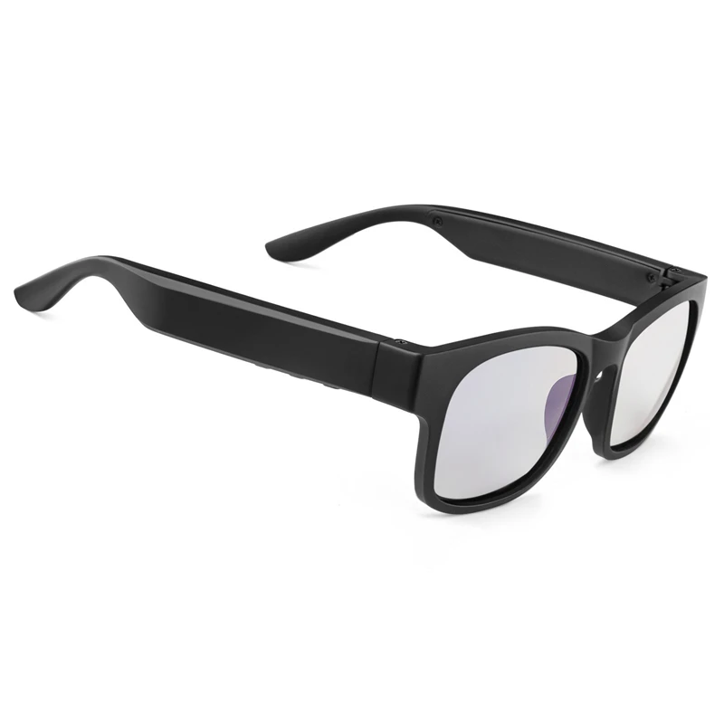 AI Translation Smart Glasses Bluetooth Call Headphones UV Protective Lenses Connected Bezel Outdoor Sports Sunglasses 2025
