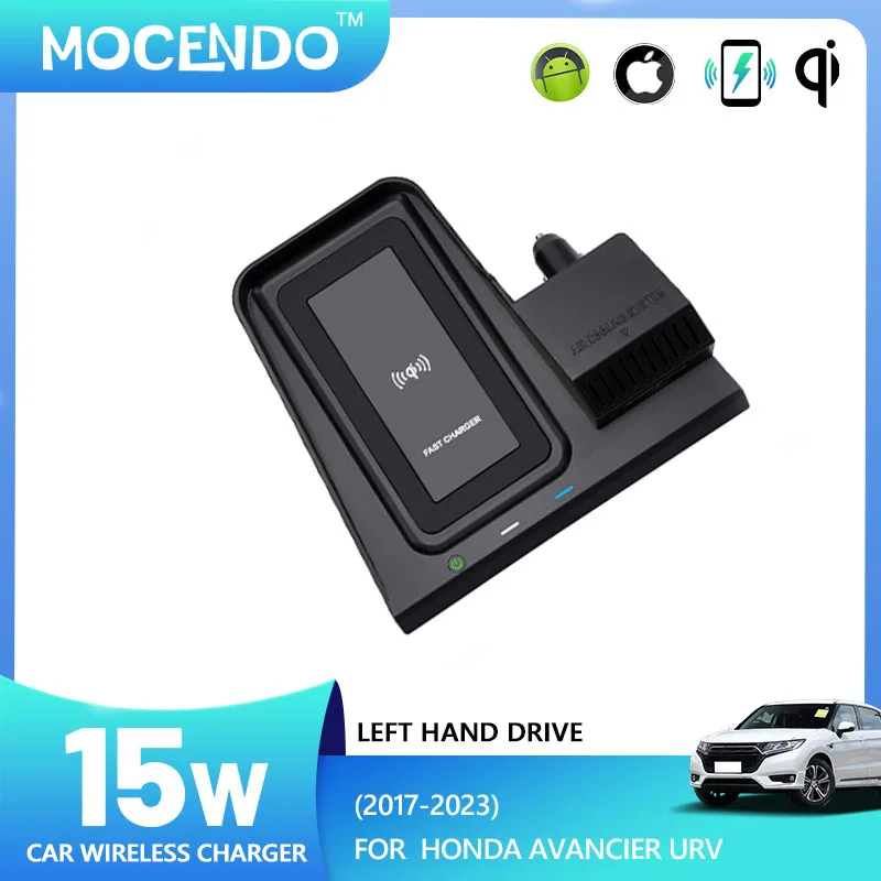 

FOR Honda Avancier URV 2017-2023 15W car wireless charger phone charger fast charging case phone holder accessories