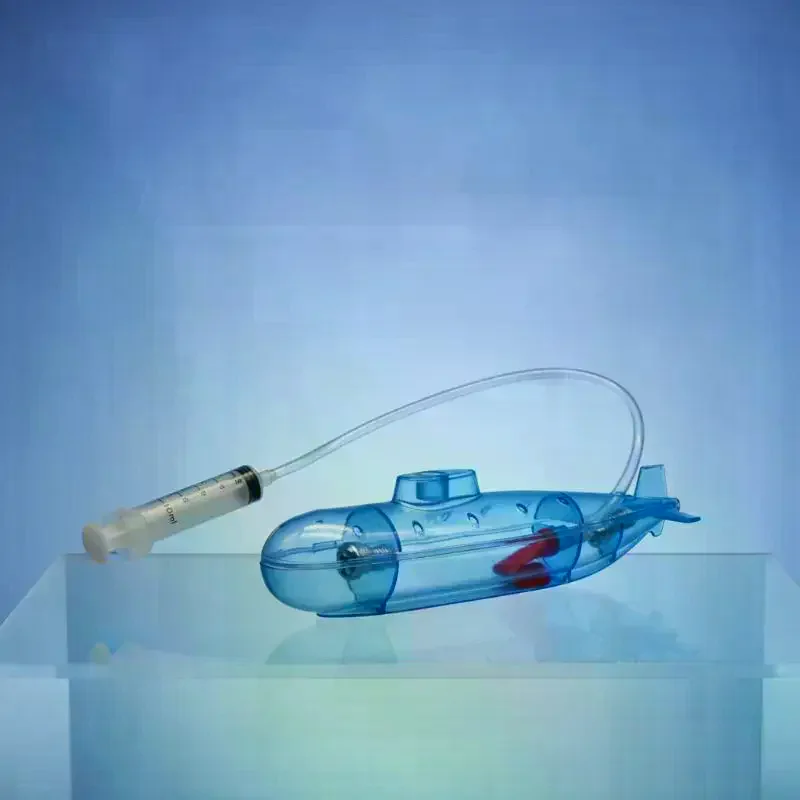 DIY Handmade Assemble Transparent Safe Educational Submarine Model Buoyancy Science Experiment Kids Toys For Children