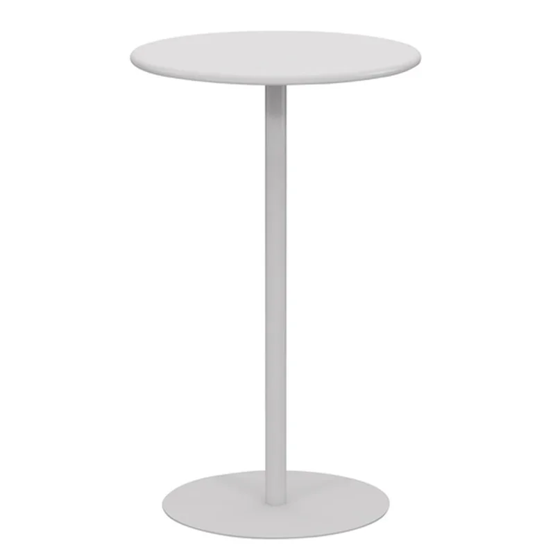 Modern Simple Table Shop Coffee Bar Small Round Conference Discussion Reception Table and Chair Combination