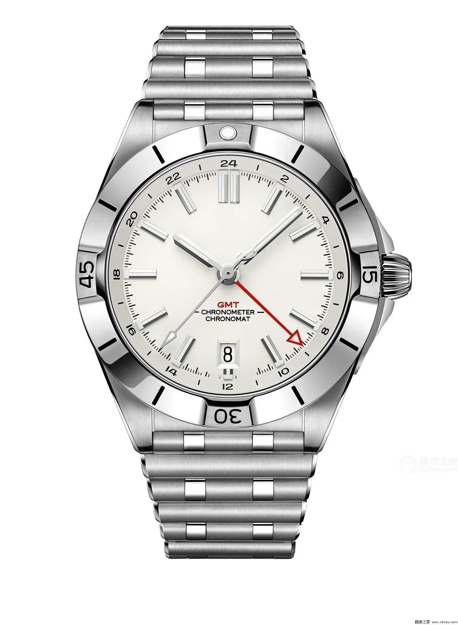 ساعة رياضية سوبر لومينوفا ساعات زرقاء خضراء بتوقيت جرينتش كرونومات ميكانيكية أوتوماتيكية 904L من الفولاذ المقاوم للصدأ حسب الطلب