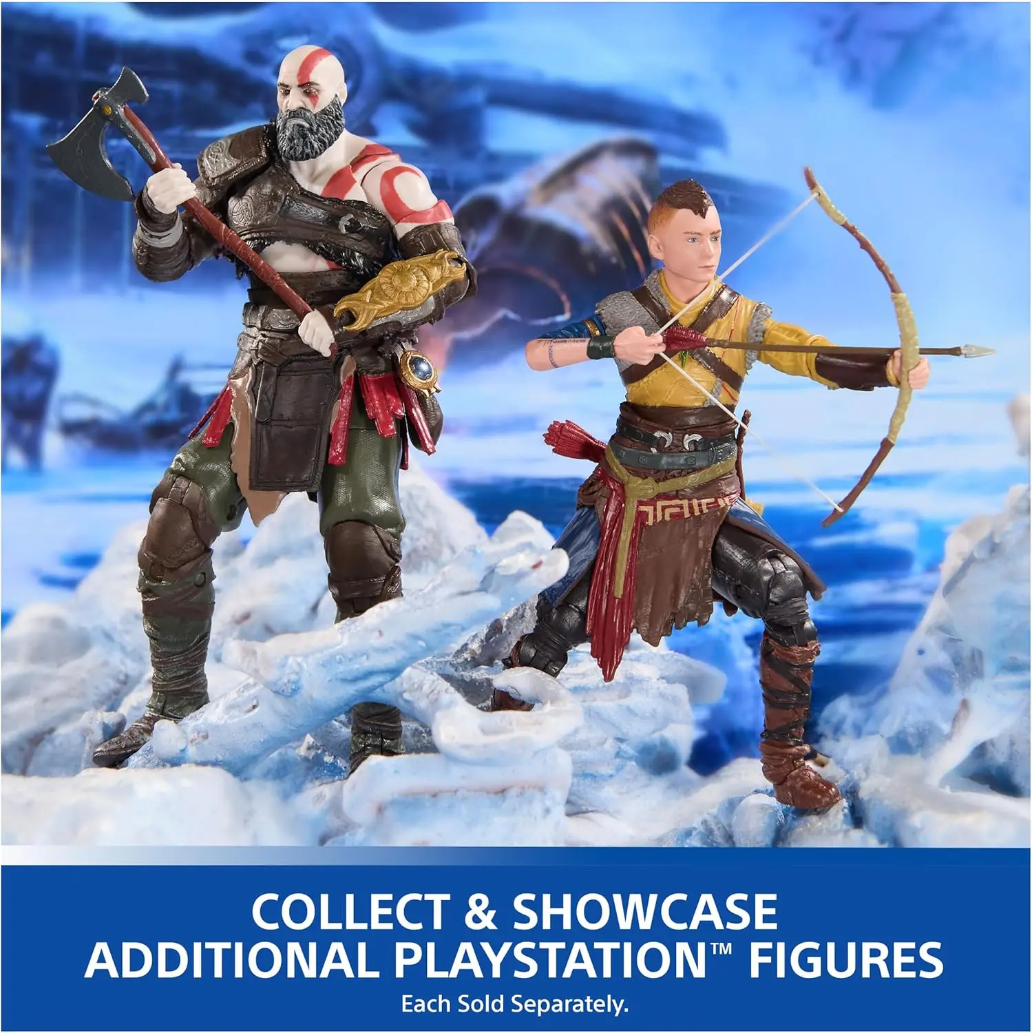 

PlayStation Kratos Atreus God Of War Figuras Toys Spin Master PS5 Action Figure Collection Model Ornaments