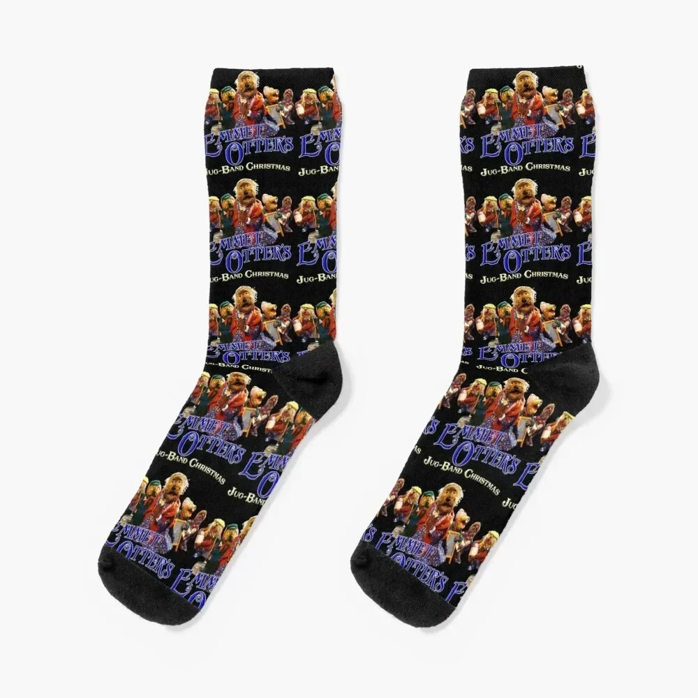 Emmet Otters Jug Band Christmas T-Shirt Socks heated Christmas kids Ladies Socks Men's