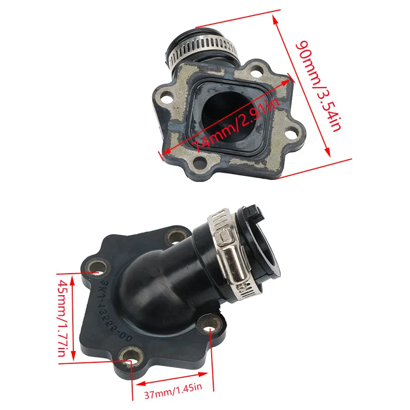 Motorcycle for Yamaha Aerox Axis CH Breeze Zest Neos Jog 50cc Intake Manifold Motorcycle Accessories