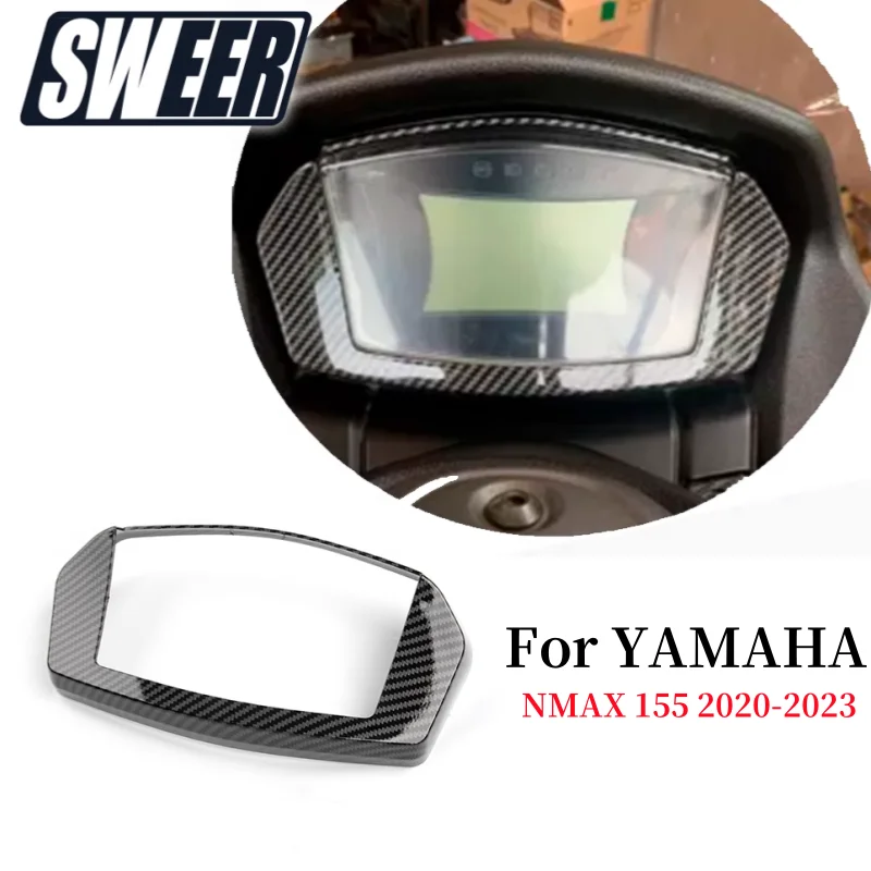 สําหรับ Yamaha NMAX 155 NMAX155 รถจักรยานยนต์ Speedometer ฝาครอบดัดแปลงเครื่องมือ Fram Shell 20-23 อุปกรณ์เสริม