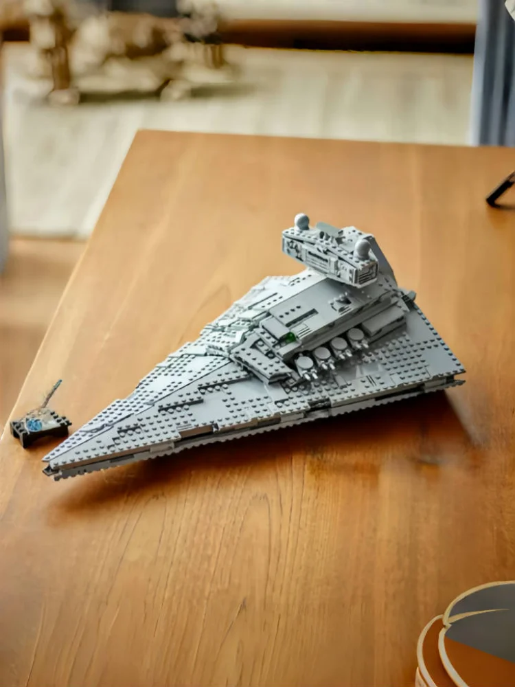 

1555pcs Imperial Star Destroyer Bricks Model Building Blocks Starship Space War Vehicle Assemble Toys for Home Decor Adult Gifts
