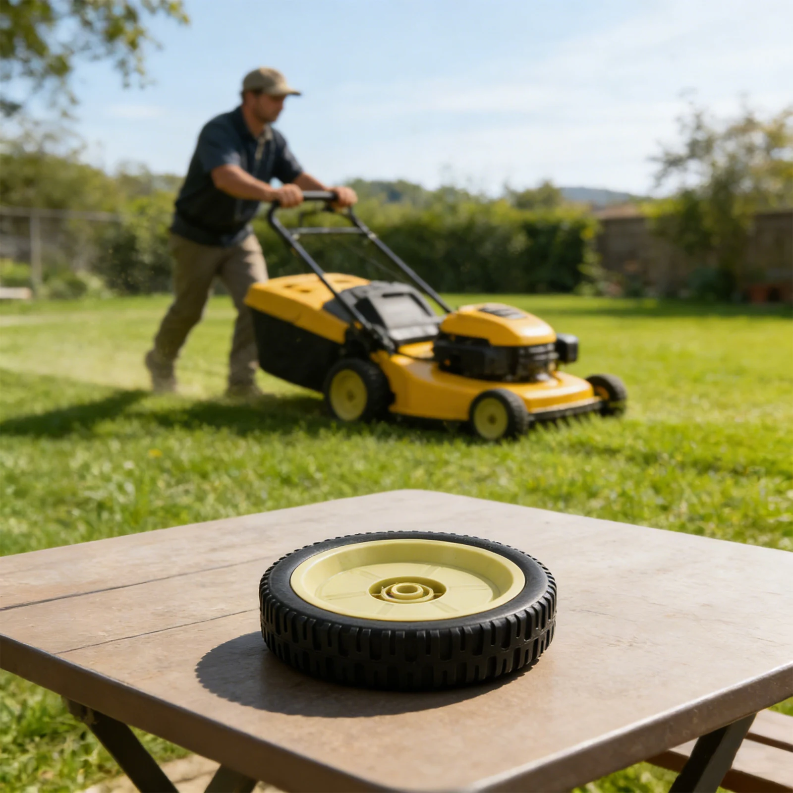 

For Honda HRJ216 Replacement Lawn Mower Wheel Self-Propelled Lawn Mower Wheel Lawn Care Garden Landscaping Pneumatic Tool