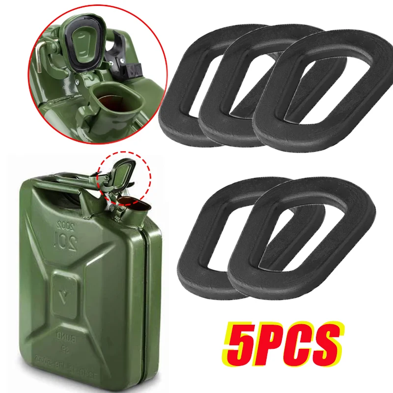5PCS Universal Oil Tank Gasket Liquid Tank Rubber Ring Gasket Replacement Cap Seal Oil Resistant Rubber O-Ring