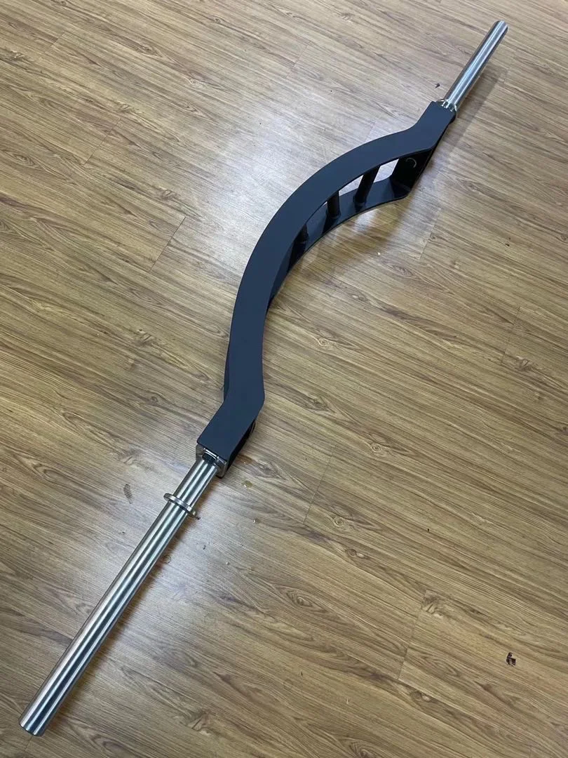 2.2 متر للجنسين الاستخدام التجاري معدات اللياقة البدنية صالة الألعاب الرياضية رفع الأثقال شريط الحديد السويسري متعدد القوس