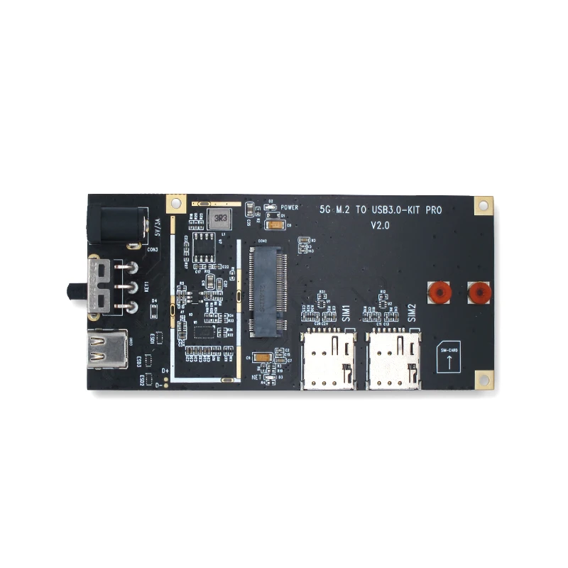 5G to Type-C USB3.0 NGFF M.2 to USB 5G module industrial adapter board for Quectel RM500Q-GL SIMCOM SIM8202G-M2 SIM8200EA-M2