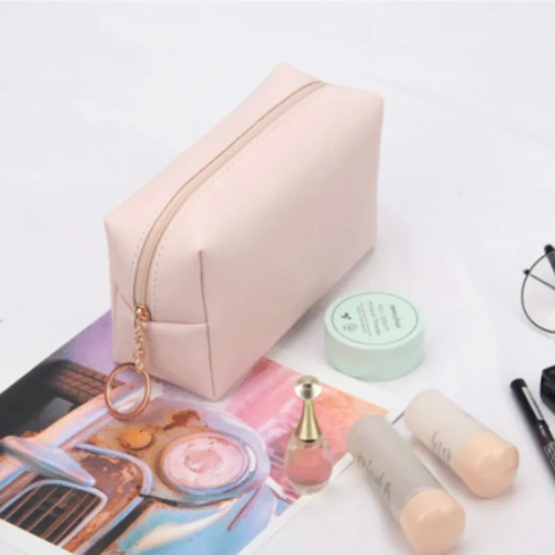 Cute Small Makeup Bag Portable Cosmetic Bag Women Travel Make Up Pouch Waterproof Toiletry Bags Cosmetic Organizer Handbag