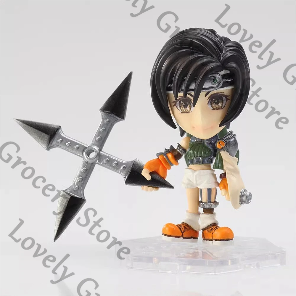 

Genuine Anime Yuffie Kisaragi Cosplay Cartoon Mini Figurine Girl Statue Garage Kits Models Kit Collection Figures Model Gift