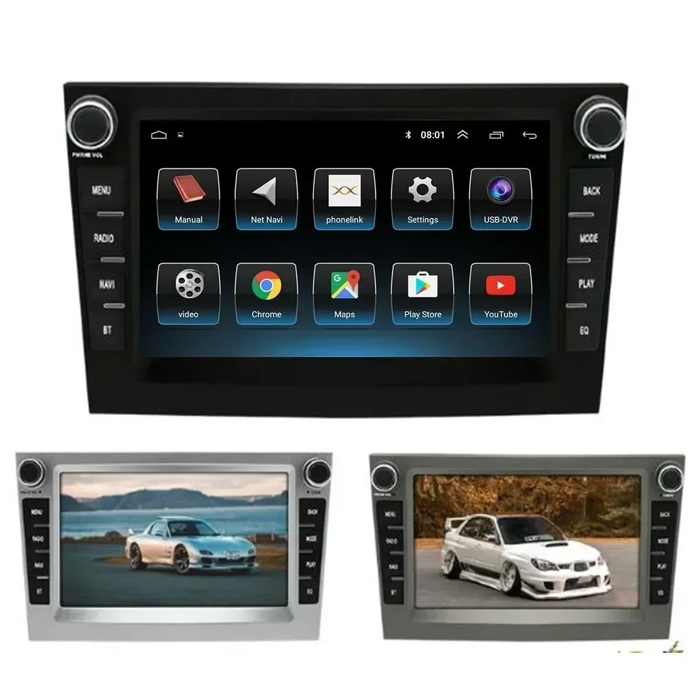 Car radio 2 din Android 13 8G 128G with Screen For Opel Vauxhall Astra Antara Meriva Vivaro Combo Signum Vectra Corsa 2003-2006