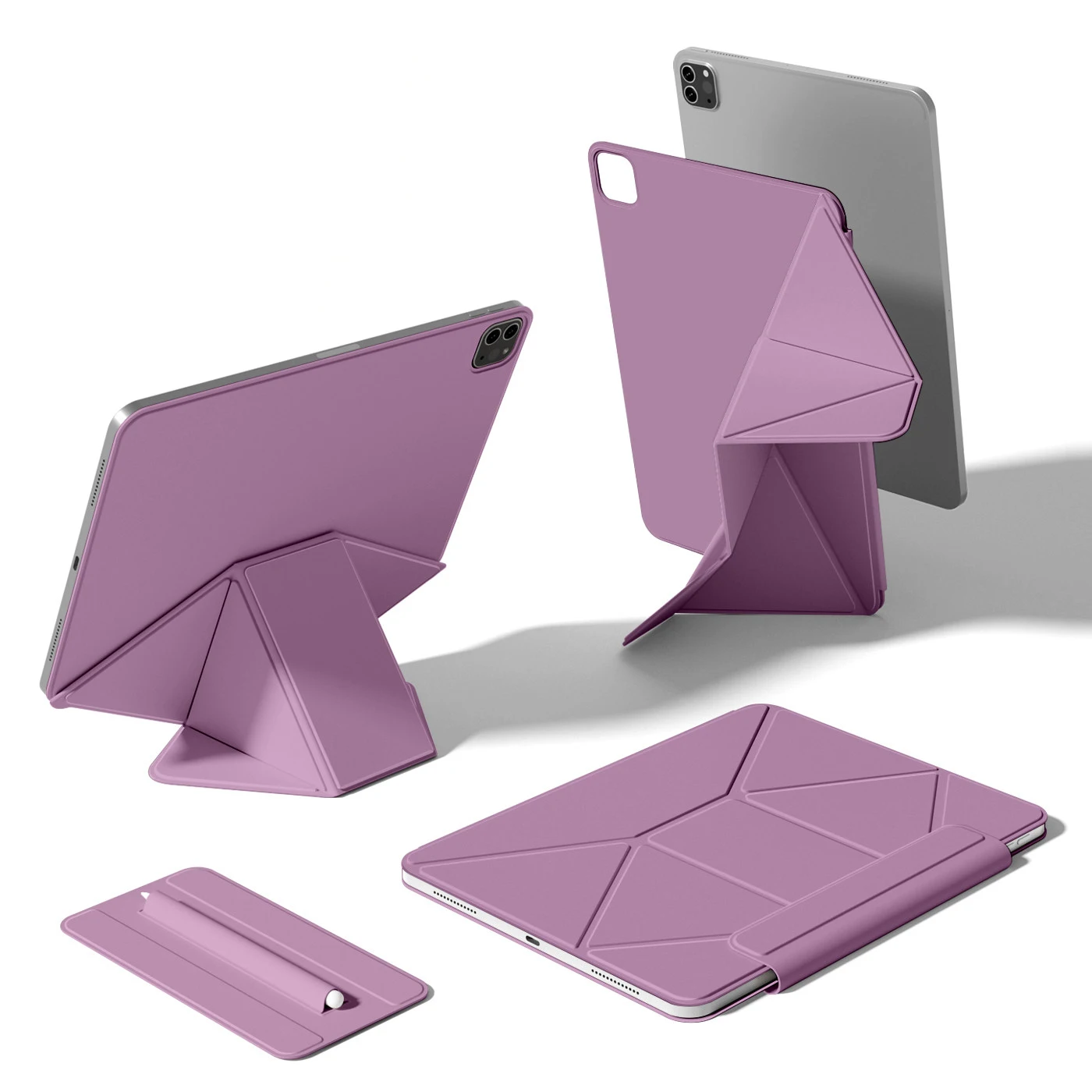 Dynamische Folio-Hülle für iPad Pro 13 11 Hülle 2025 M5 M4 2026 Funda Hülle für iPad Air 13 11 Cover 11./10. Generation Mini A17 6 Pro 12.9