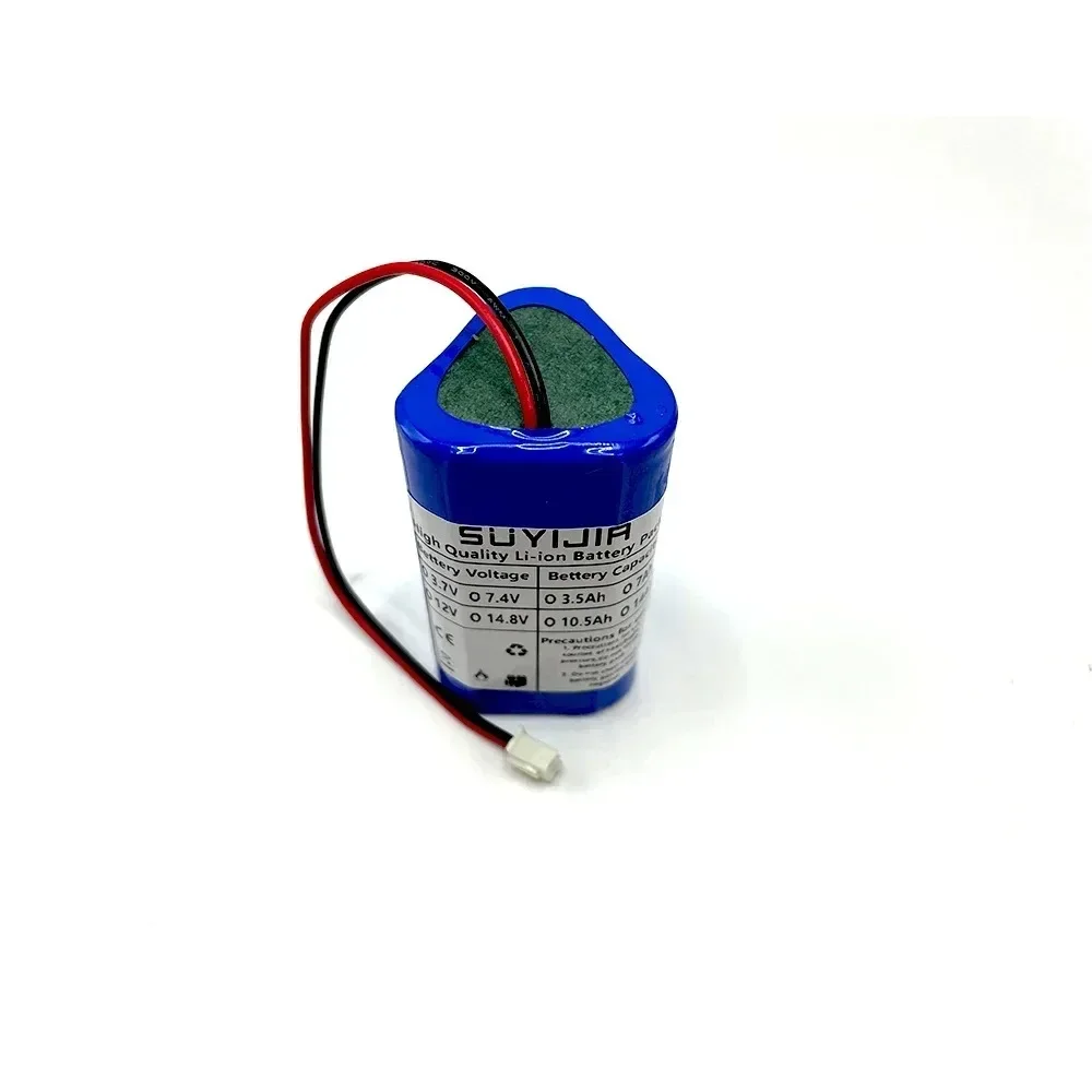 New 3S1P 12.6V 3500mAh 18650 Rechargeable Lithium Ion Battery 11.1v Li-Ion Battery for Backup Power CCTV Camera 12v Battery Pack