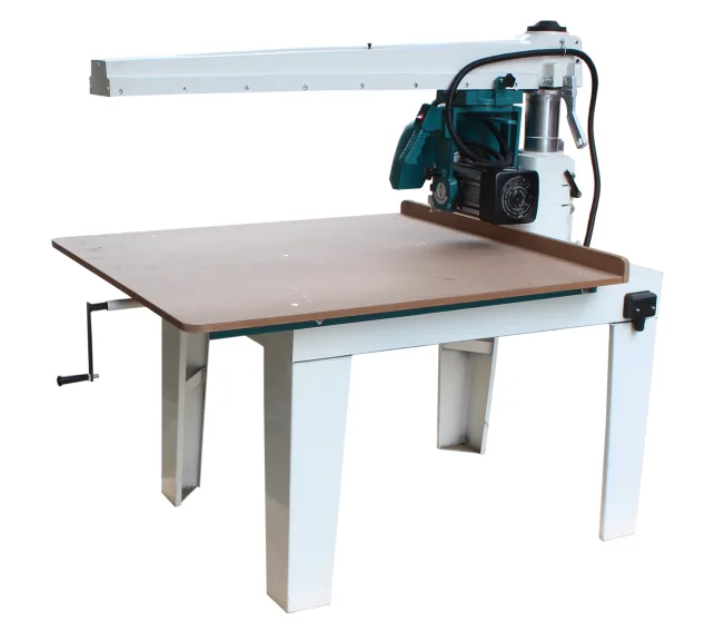 

Woodworking Wood Board Circular Table Vertical Tilt Pendulum Type Radial Arm Saw Cutting off Cut Sawing Machine Saws