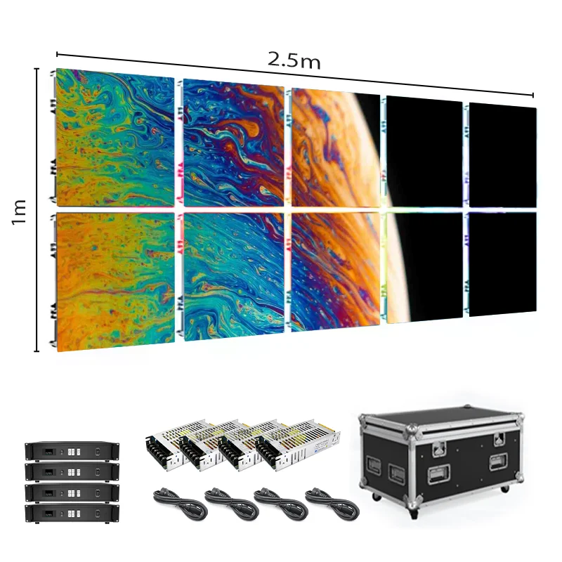 Custom Rental Led Display P2.6 P2.976 P3.9 Rental Led Screen  Outdoor Rental Led Display for Stage