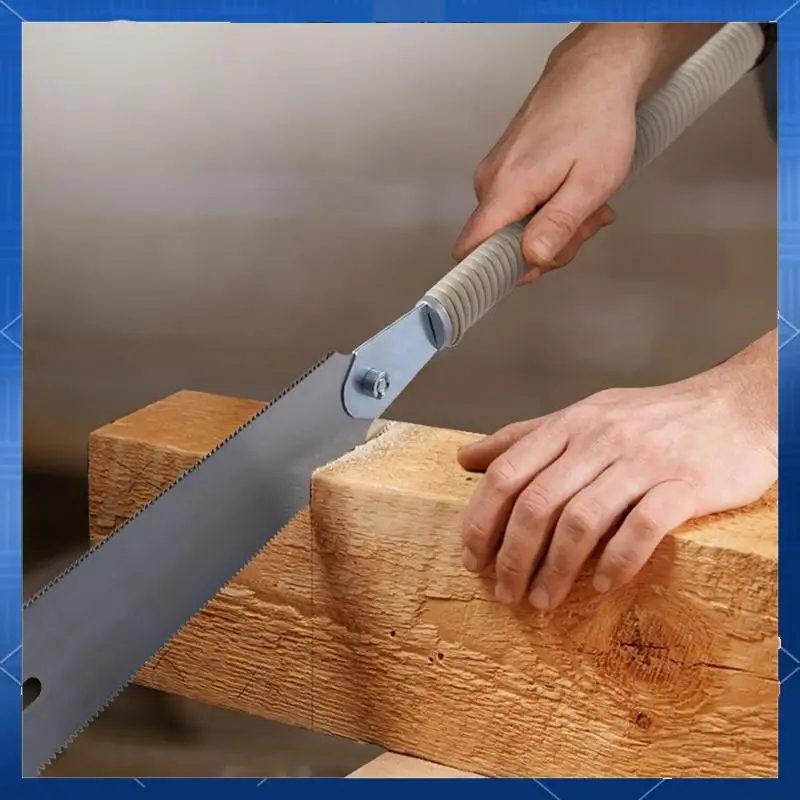 

AA77 Japanese Pull Saw SK5 Edges Of 6-10/17TPI Saw For Woodworking Long Lasting Cut Teeth Clamp Back