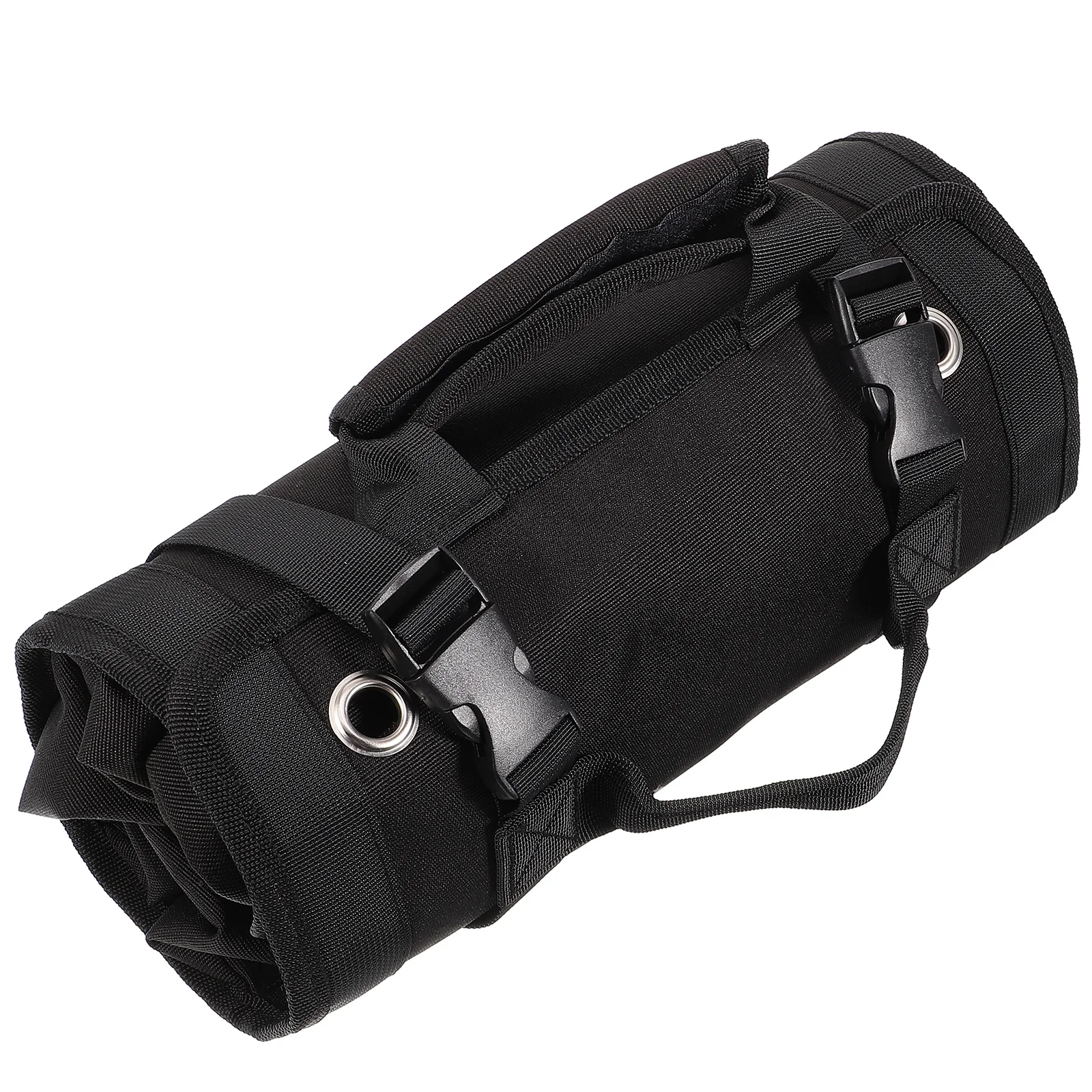 

Heavy Duty Oxford Cloth Roll Up Tool Bag Tool Roll Pouch Organizer for Carpenter Electrician Mechanic Tools Storage